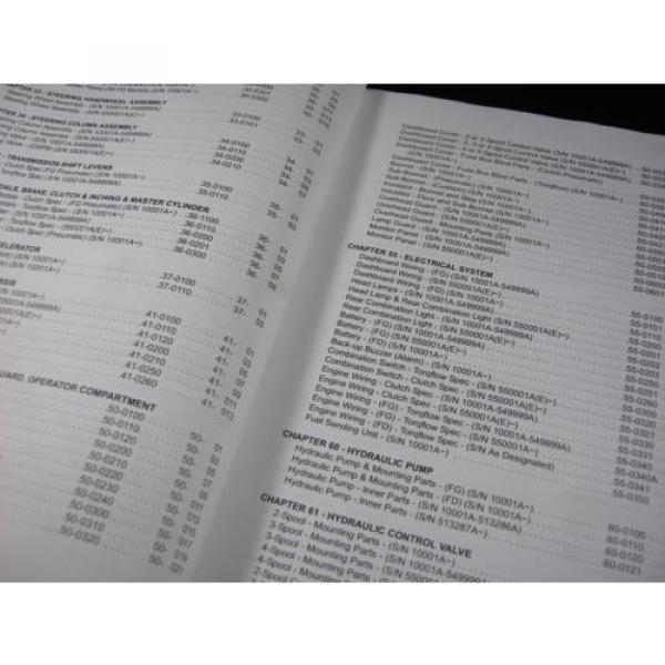 Komatsu Forklift BX-12 Series Parts Manual Book Catalog Lift Truck BX 12 OEM #8 image