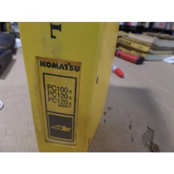 KOMATSU PC100-5 PC120-5 PC120-5 HYDRAULIC EXCAVATOR SHOP MANUAL S/N 28001 &amp; UP, #1 image