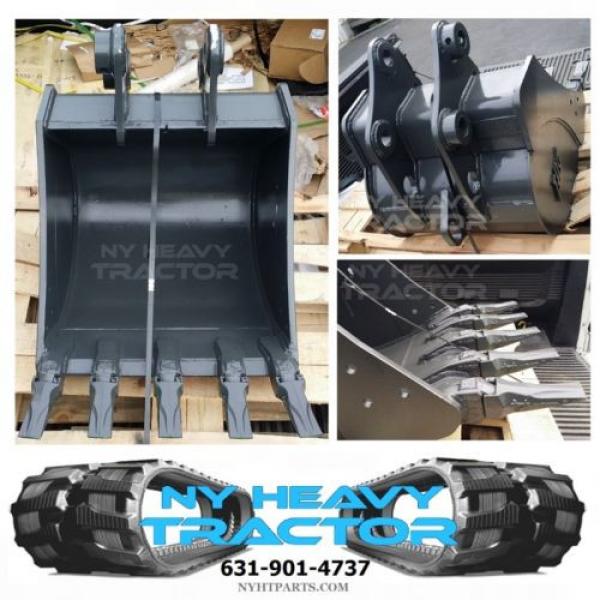 NEW 24&#034; KOMATSU PC50MR-2 HD MINI EXCAVATOR BUCKET W/ ESCO SUPER V TEETH #1 image