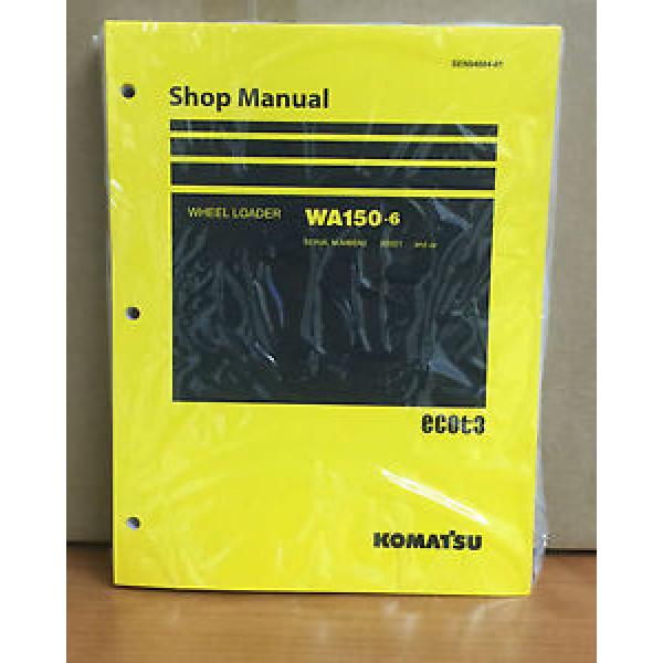 Komatsu WA150-6 Wheel Loader Shop Service Repair Manual #1 image