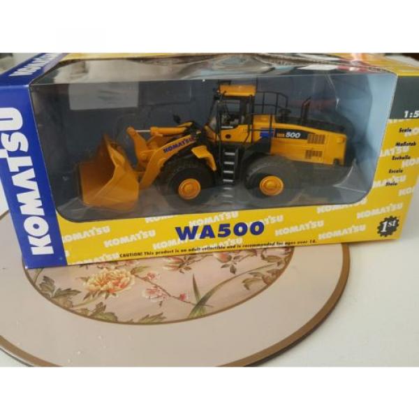 Komatsu wa500 wheel loader die cast model #1 image