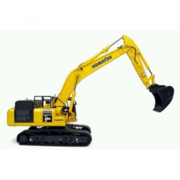 KOMATSU PC 490LC 10 diecast excavator 1:50 universal hobbies #2 image