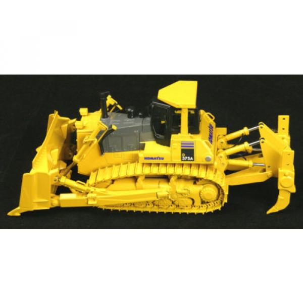 FIRST GEAR Komatsu D375A Bulldozer Crawler w/ Ripper Tractor Collector Toy 1/50 #4 image