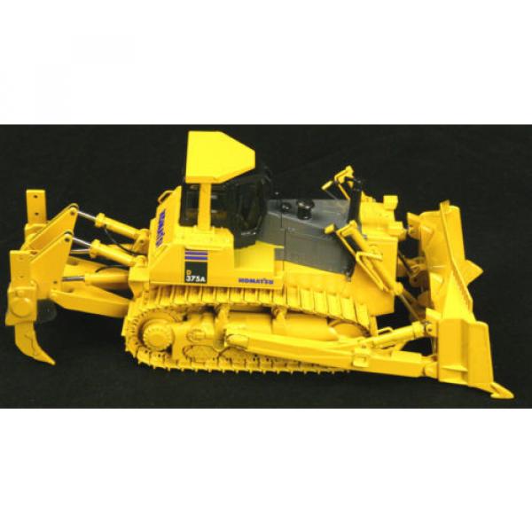FIRST GEAR Komatsu D375A Bulldozer Crawler w/ Ripper Tractor Collector Toy 1/50 #6 image