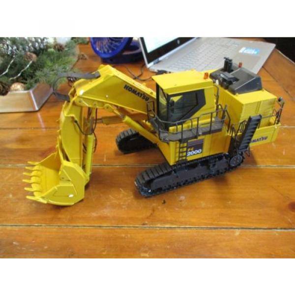 KOMATSU PC2000-8 FRONT SHOVEL MINING EXCAVATOR - 1:50 Scale by NZG #1 image