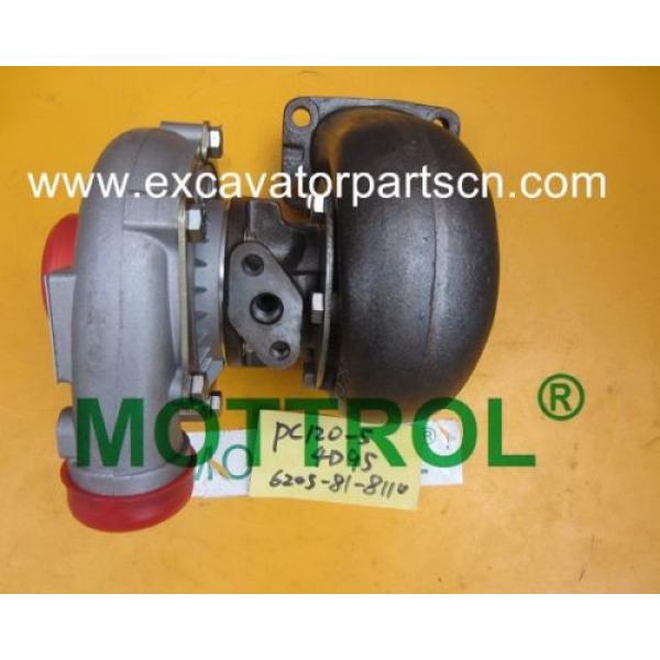 TA3103 6205-81-8110 4656-0216 TURBOCHARGER FITS KOMATSU PC120-5 4D95 S4D95L #1 image