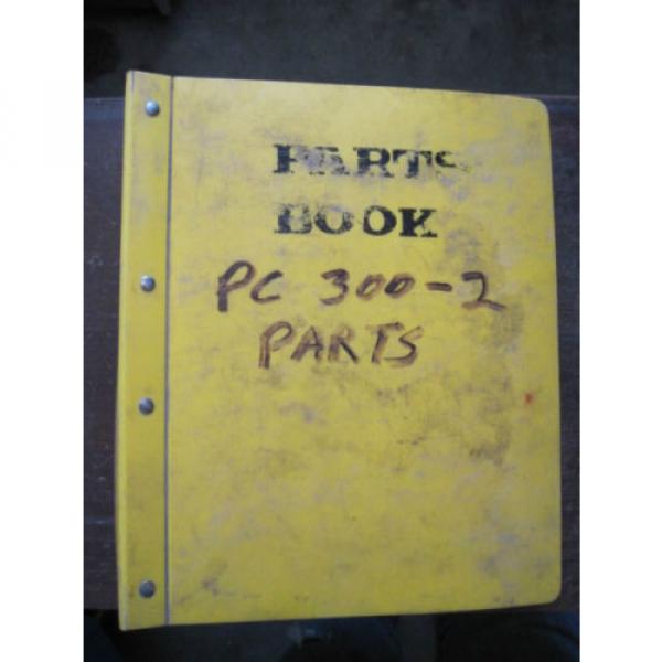 OEM KOMATSU Excavator PC300-2 PC300LC-2 PARTS Catalog Manual Book #1 image