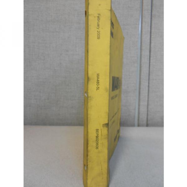 KOMATSU, WA 480-5L Wheel Loader Parts Book #2 image