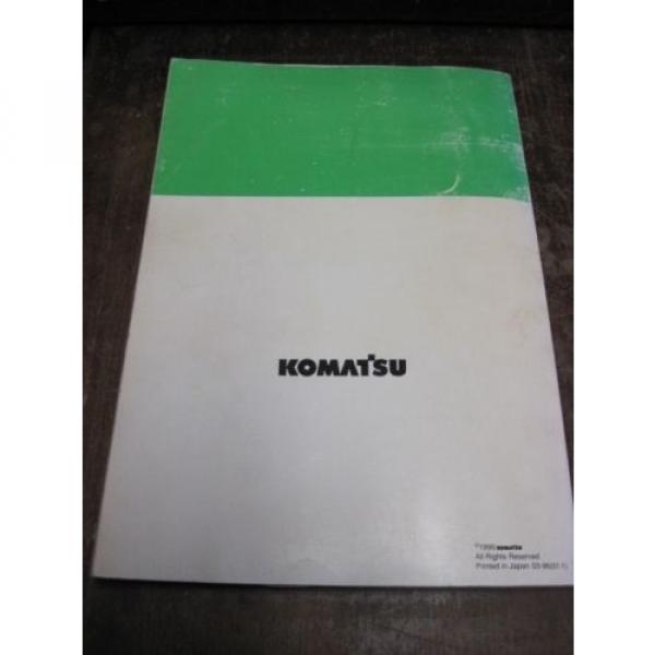 OEM KOMATSU D65EX-12 D65PX-12 Bulldozer OPERATION &amp; MAINTENANCE MANUAL BOOK #3 image