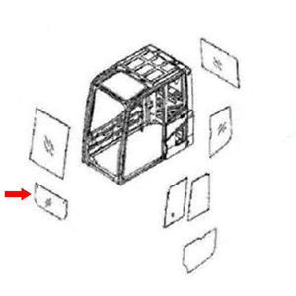 22B-54-16150 Lower Door Glass For Komatsu Excavator PC228USLC-3-KU #1 image