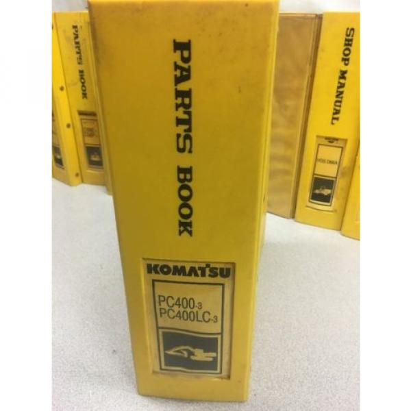 KOMATSU PC400-3 &amp; PC400LC-3 Hydraulic Excavator Parts Book / Service Repair #8 image