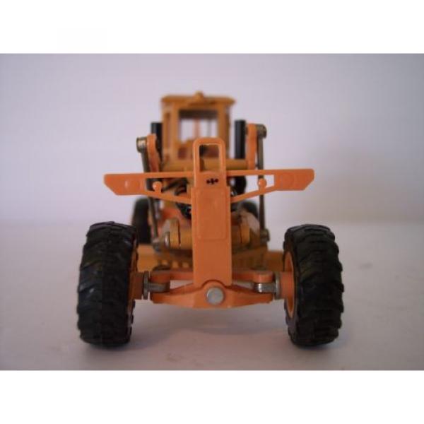 VINTAGE DIAPET KOMATSU GD605A MOTOR GRADER 1:50 SCALE ORANGE VERSION (T-74) NBOX #7 image