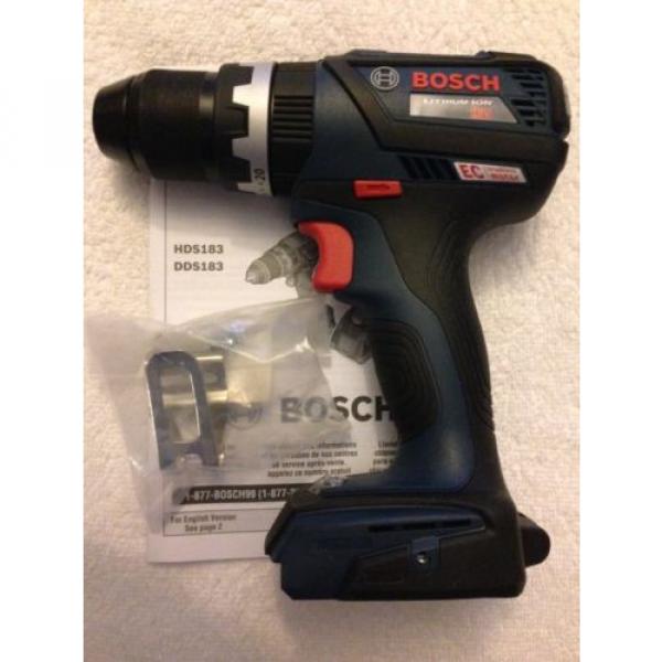 New Bosch HDS183B 18V 18 Volt 1/2&#034; EC Brushless Hammer Drill Driver Cordless #1 image