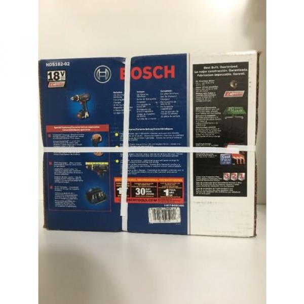 Bosch HDS182-02 18V EC Brushless 1/2 in. Hammer Drill/Driver-NEW #2 image