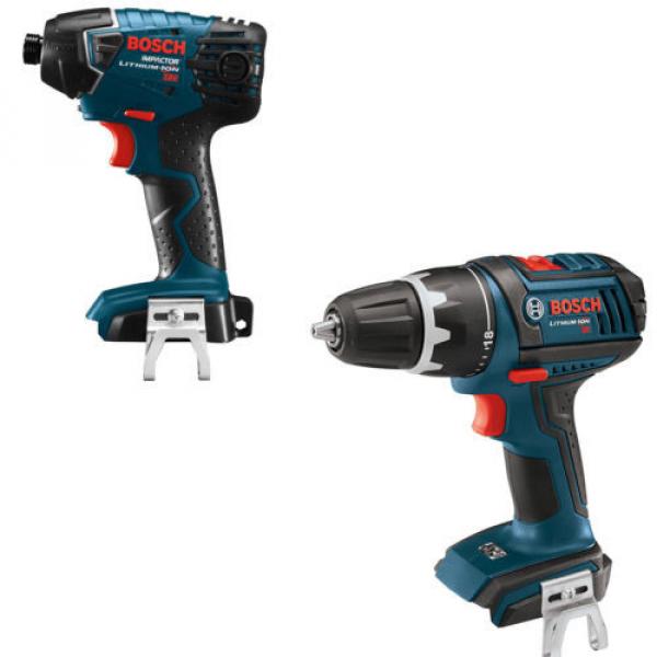 BOSCH DDS181B-RT 18 Volt Cordless 18V Drill Driver &amp; 25618B-RT Impact Driver #1 image