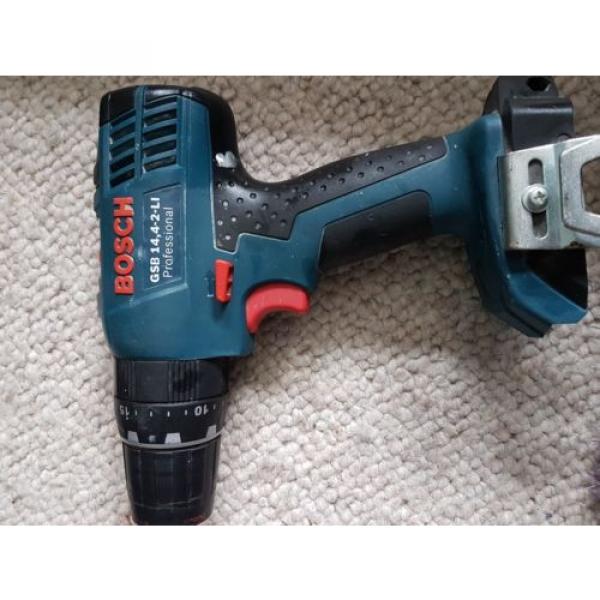 Bosch GSB 14.4-2-Li Professional 14.4v Cordless Combi Drill x2 Batteries #2 image