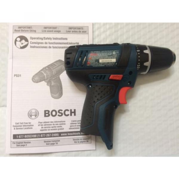 *@@@@@@@@NEW* Bosch PS31 12V 2 Speed Max 3/8&#034; Drill Driver Cordless Li-Ion @@@@@ #2 image