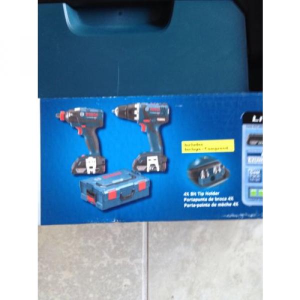 New Bosch CLPK233-181L 18V 2-Tool EC Brushless Kit #2 image