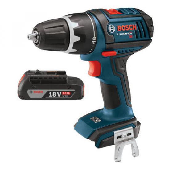 BOSCH DDS181B RECON 18 Volt 1/2&#034; Cordless 18V Drill Driver &amp; BAT612 Battery #1 image