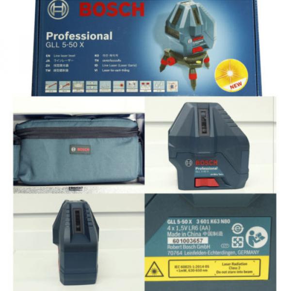 Bosch GLL 5-50X Professional 5-Line Laser Level Measure / GLL5-50 Improve Model #3 image