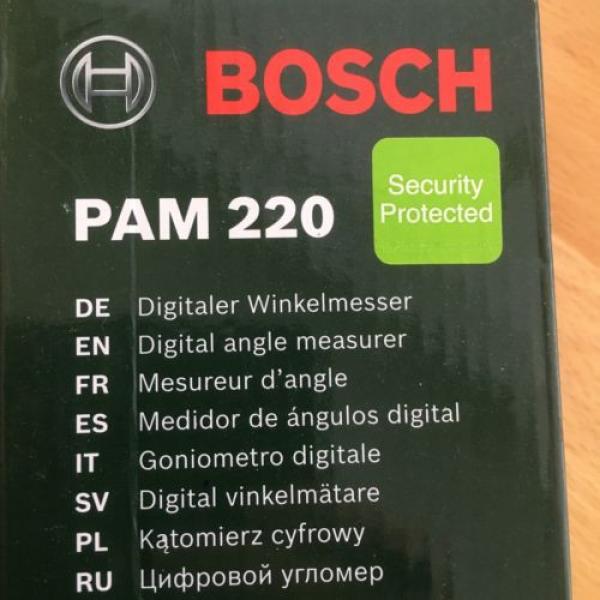 Bosch PAM 220 Digital Angle Measurer and Mitre Finder SAME DAY DISPATCH!!! #6 image