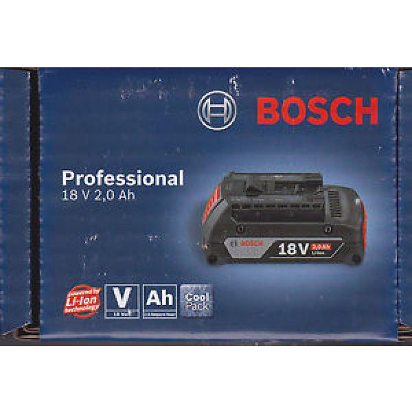 Batteria 18V 2 Ah Bosch x gsr 18 gsb 18 originale 2607336905 batterie litio #1 image