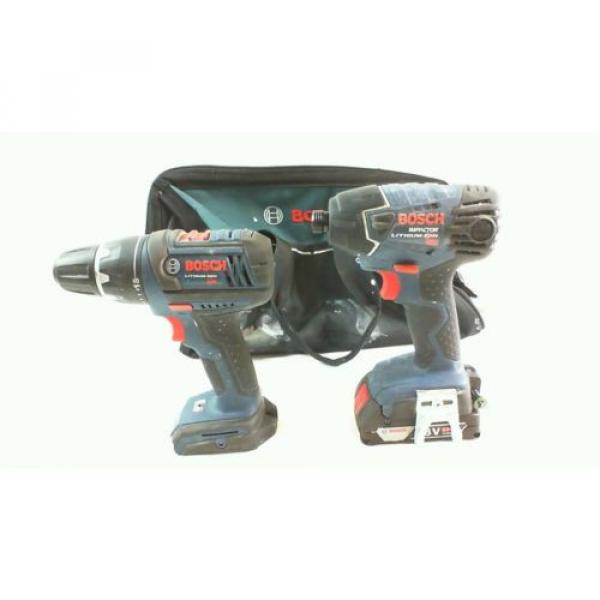 Bosch DDS181/ Bosch IDS181 18V Li-Ion 1/4&#034; Impact &amp; 1/2&#034; Cordless Drill #6 image