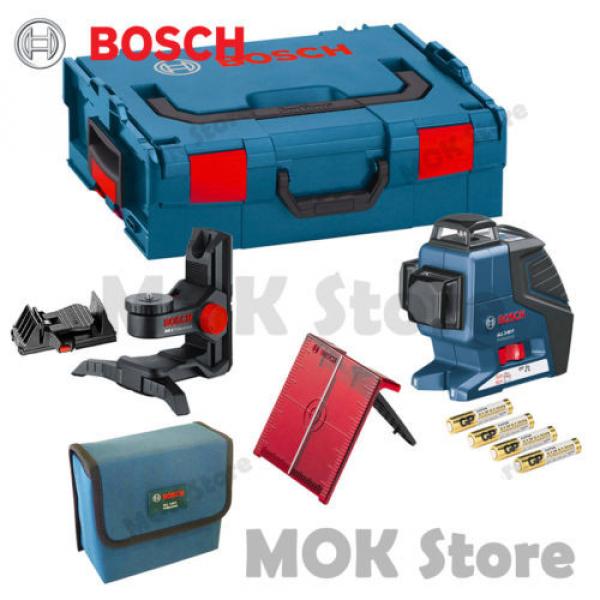 Bosch GLL3-80P 360° 3-Plane Leveling Alignment Line Laser Level Combo L-Boxx2 #1 image