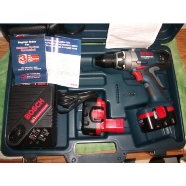 Bosch Brute Tough 14.4v 1/2&#034; Power Cordless Drill  ( Bundled )  NEW. #1 image