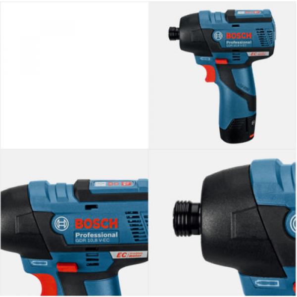 Bosch GDR10.8V-EC Professional 2.0Ah Cordless Impact Driver  EC Brushless Full #3 image