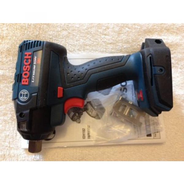 New Bosch 18V IWBH182B 1/2&#034; EC Brushless 3 Speed Impact Wrench W Pin Detent NIB #7 image