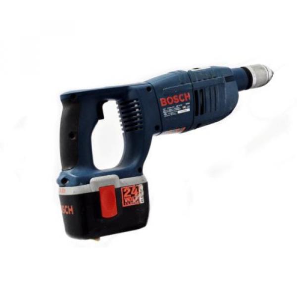 BOSCH 12524 24v PLATINUM 2.4Ah NiCd 2000 RPM 1/2&#034; CORDLESS HAMMER DRILL BUNDLE #1 image