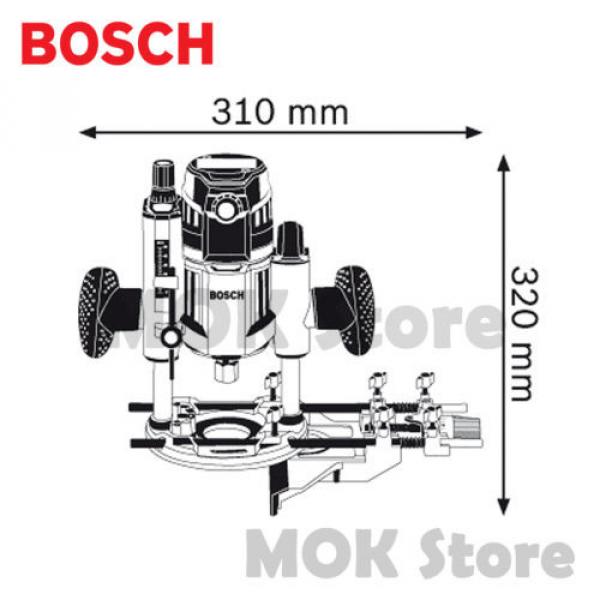 Bosch GOF 1600CE 8-12mm Plunge Router (220V/NEW) 1600W Power #7 image