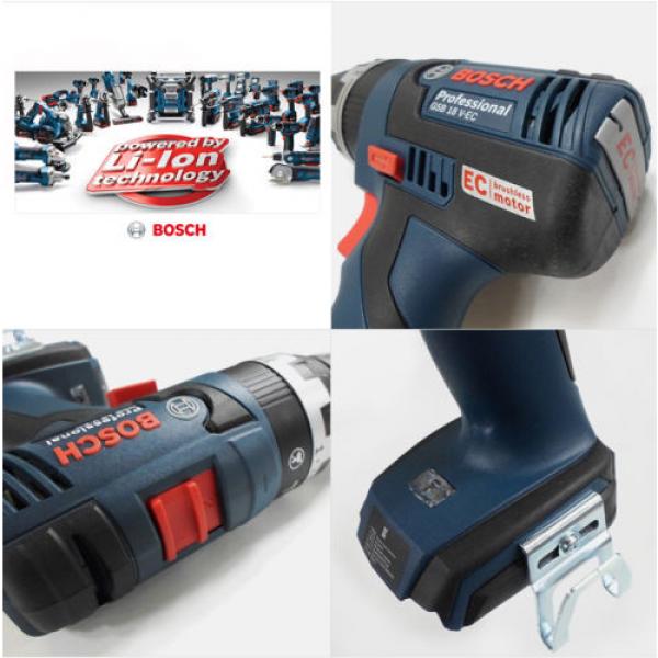 Bosch GSB18V-EC Cordless 18V li-ion Brushless Combi Drill [Body Only] #4 image