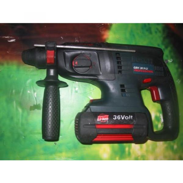 BOSCH GBH 36V-LI  CORDLESS  SDS  PROFESSIONAL DRILL #6 image