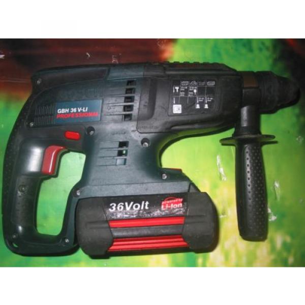 BOSCH GBH 36V-LI  CORDLESS  SDS  PROFESSIONAL DRILL #7 image