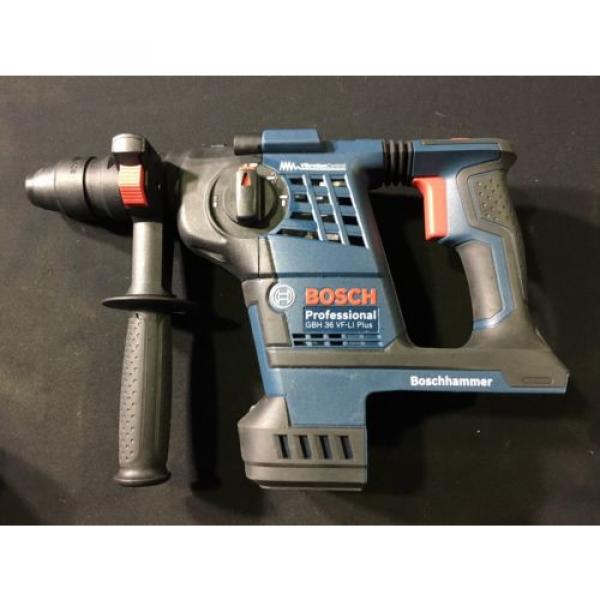 BOSCH GBH 36VF-LI PLUS 36V 4.0Ah LI-ION CORDLESS SDS-PLUS ROTARY HAMMER KIT #3 image