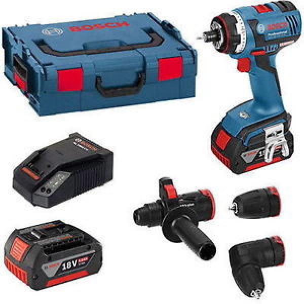 Bosch GSR18V-EC FC2 Versatile Drill FlexiClick 5-in-1 2 x 4.0Ah Battery #1 image