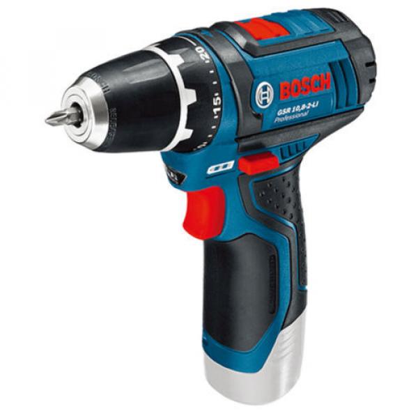 New Cordless Drill Driver BareTool GSR10.8-2-Li 10.8V Bosch Power Tool Body Only #1 image