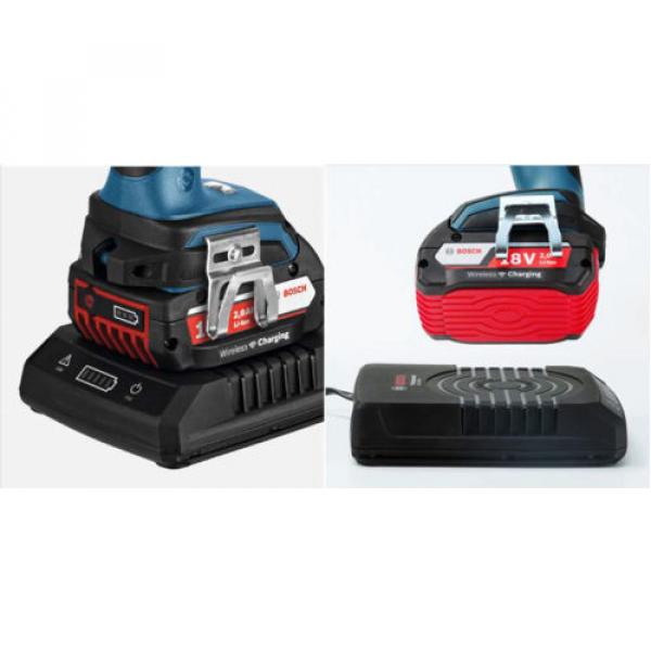 Bosch GSR18V-EC W 18V 2.0Ah Cordless Wireless Charger Drill Drive Full Set #3 image