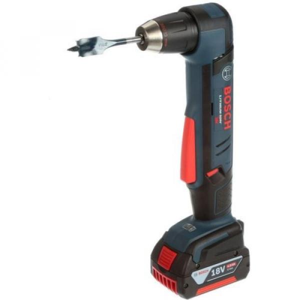 Bosch Li-Ion Right Angle Drill/Driver Cordless Power Tool Kit 1/2in 18V Keyless #4 image