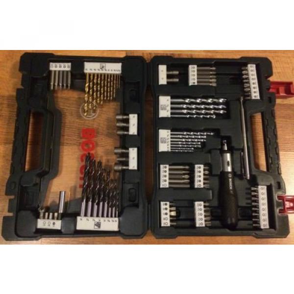 New Bosch 91 Piece Drill and Drive Set Bit Set Bits Nut Setting Tool MS4091 #2 image