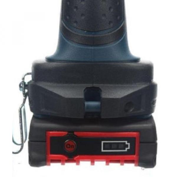 Bosch 18V 2Tool Kit w/Compact Tough Drill Driver Hex Impact Driver &amp; 2SlimPacks #8 image