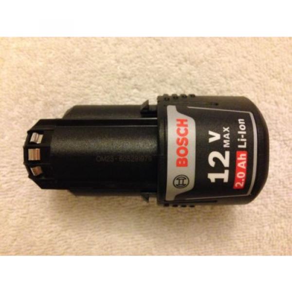 New Bosch BAT414 12V 12 Volt Max Lithium Ion 2.0Ah Battery Li-ion #3 image