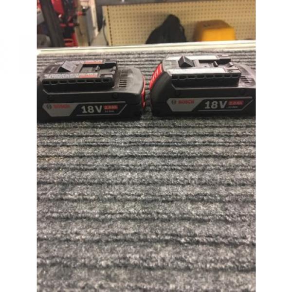 X2 Bosch 18v BAT612 Batteries 45922-2 #1 image