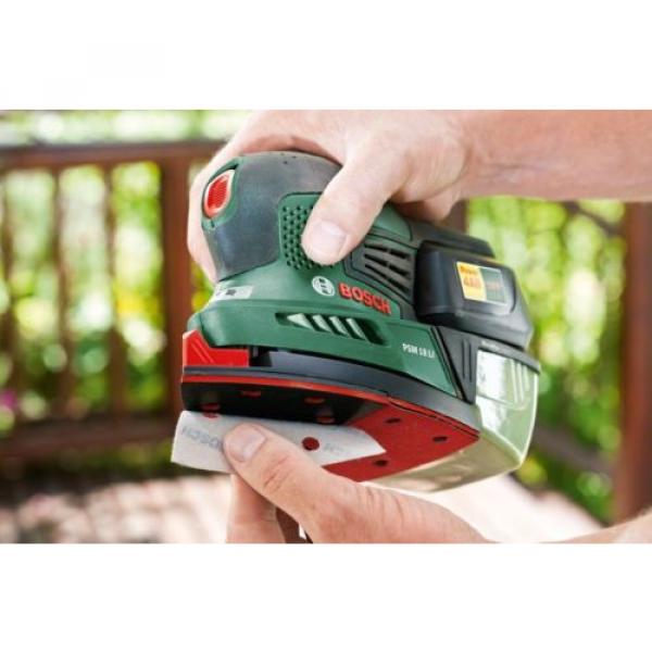 Bosch PSM 18 LI Cordless Lithium-Ion Multi-Sander (1 x 18 V Battery, 2.0 Ah) #3 image