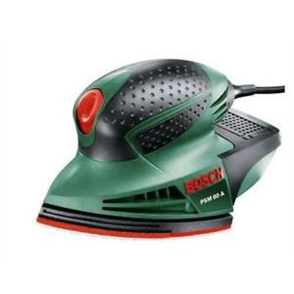 LEVIGATRICE ORBITALE BOSCH PSM80A 80W CON ASPIRATORE POLVERE #1 image