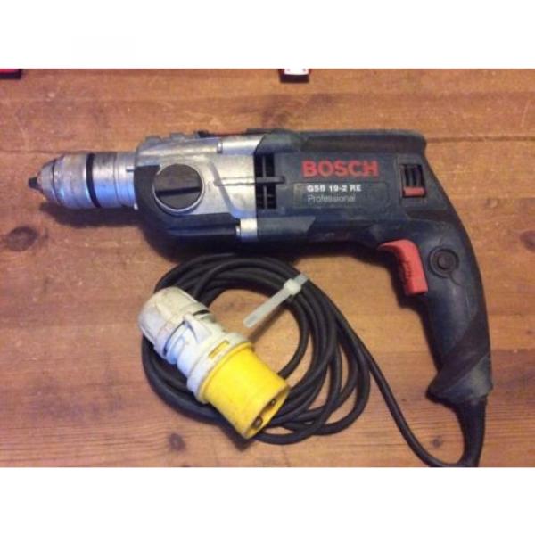 Bosch GSB 19-2 RE Corded Drill Professionel Impact 110V #3 image