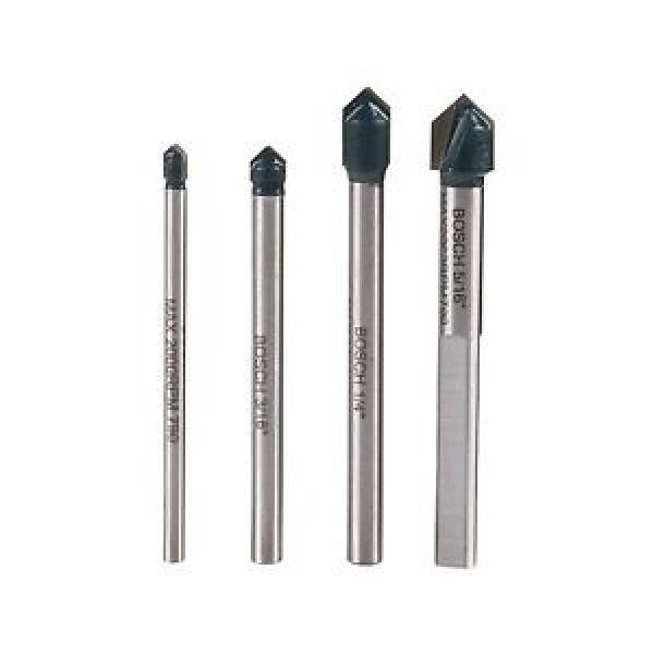 Bosch GT2000 Glass and Tile Drill Bit Set (4-Piece) #1 image