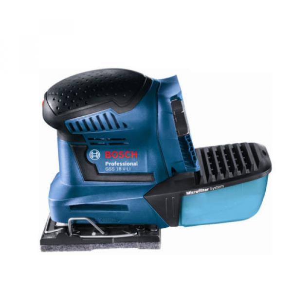 Bosch GSS 18V-LI Professional Orbital Sander 11000 rpm (Bare Tool Solo) - FedEx #1 image